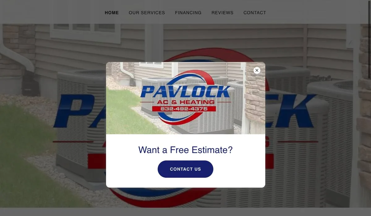 Pavlock AC & Heating cover