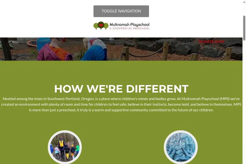 Multnomah Playschool cover