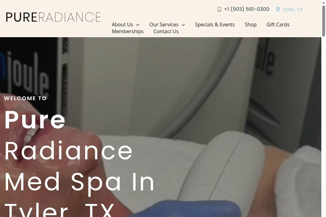 Pure Radiance Medical Spa cover