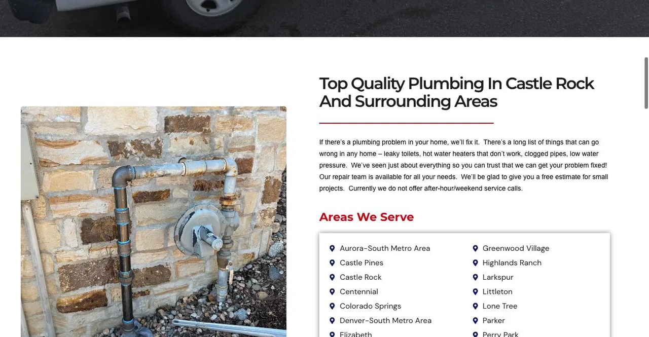 Flush Plumbing cover