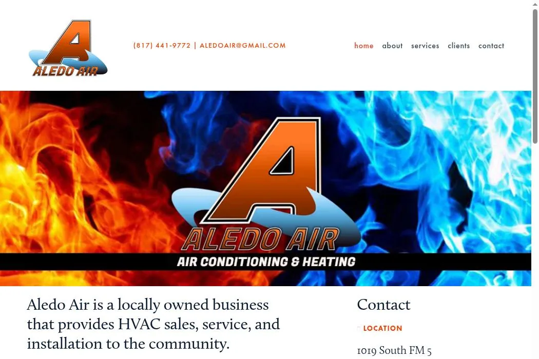 Aledo Air cover