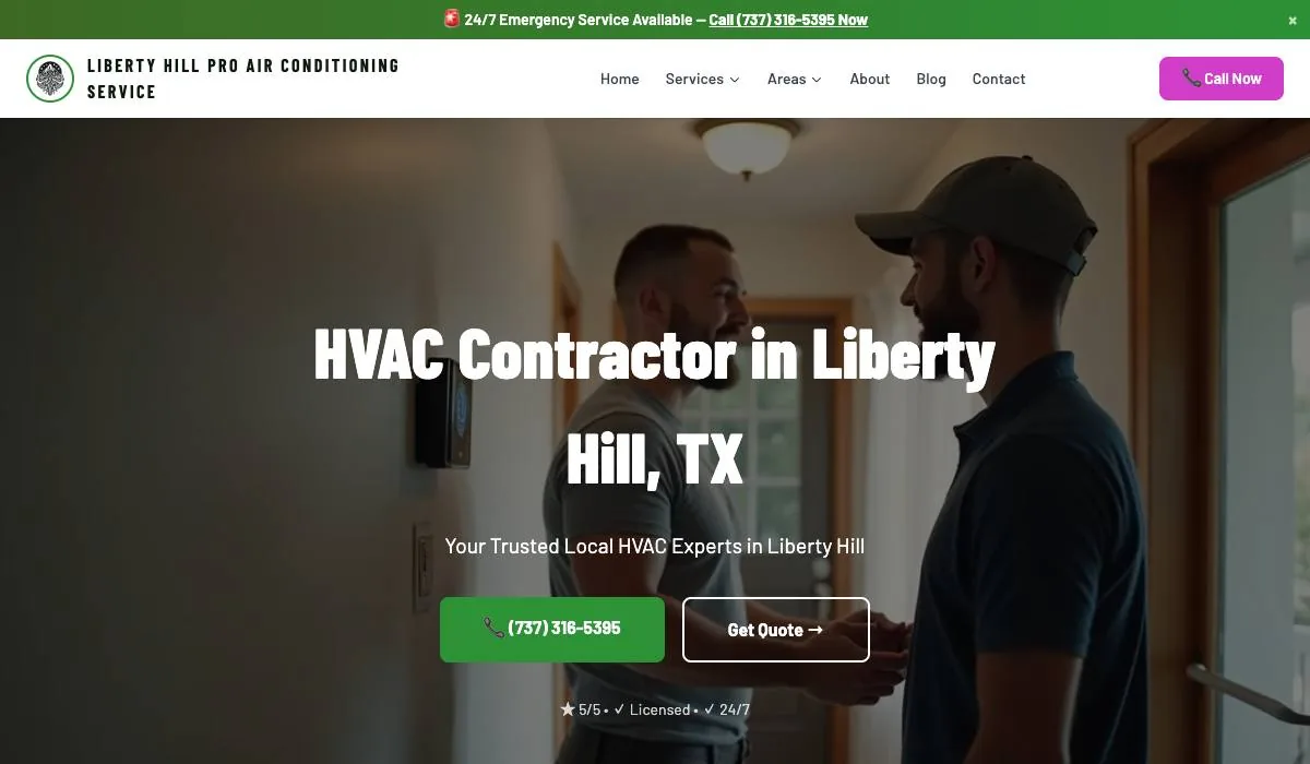 Liberty Hill PRO Air Conditioning Service cover