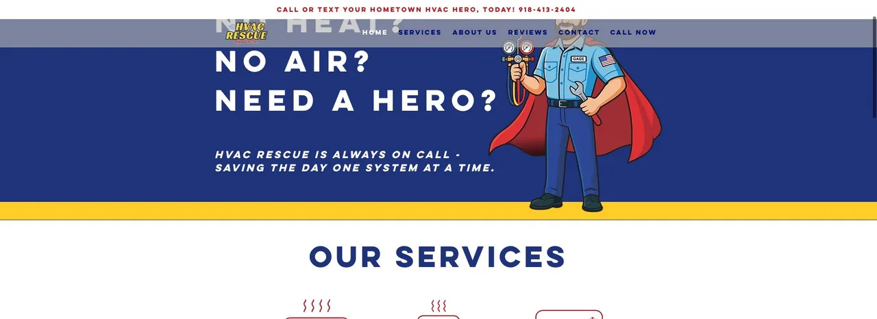 HVAC RESCUE cover