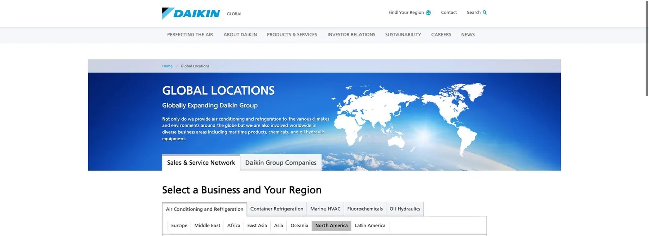 Daikin cover