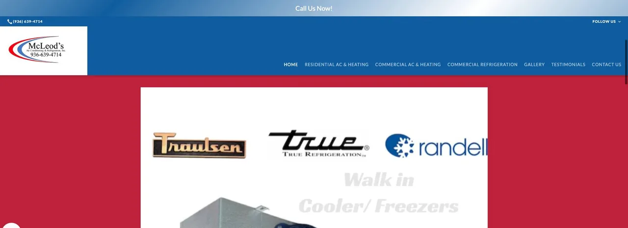 McLeod's Air Conditioning & Refrigeration, Inc. cover