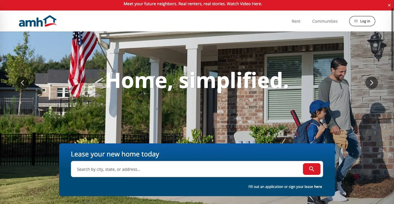 American Homes 4 Rent cover