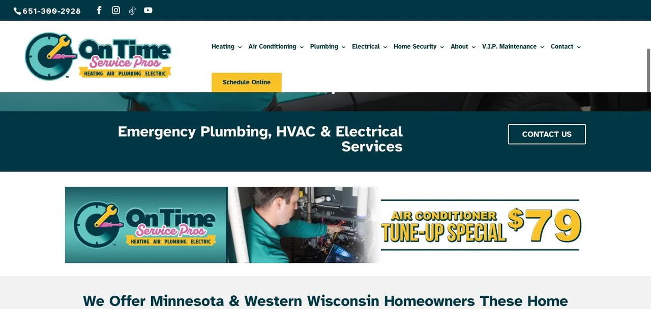 On Time Service Pros cover