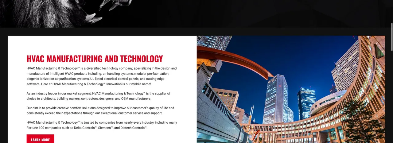 HVAC Manufacturing and Technology cover