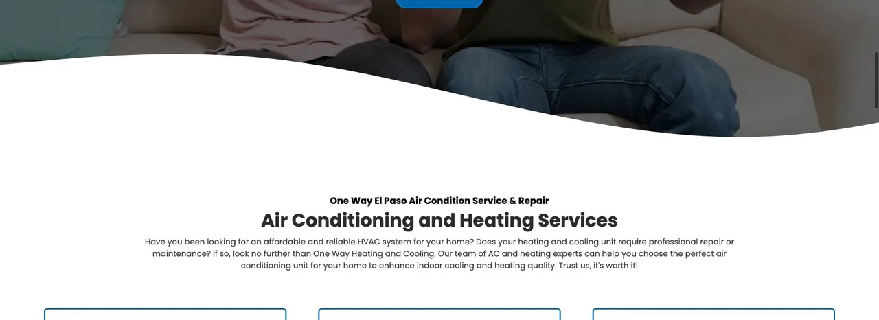 One Way Heating and Cooling cover