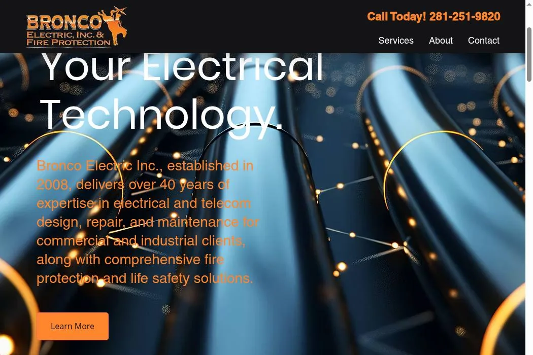 Bronco Electric Inc. cover