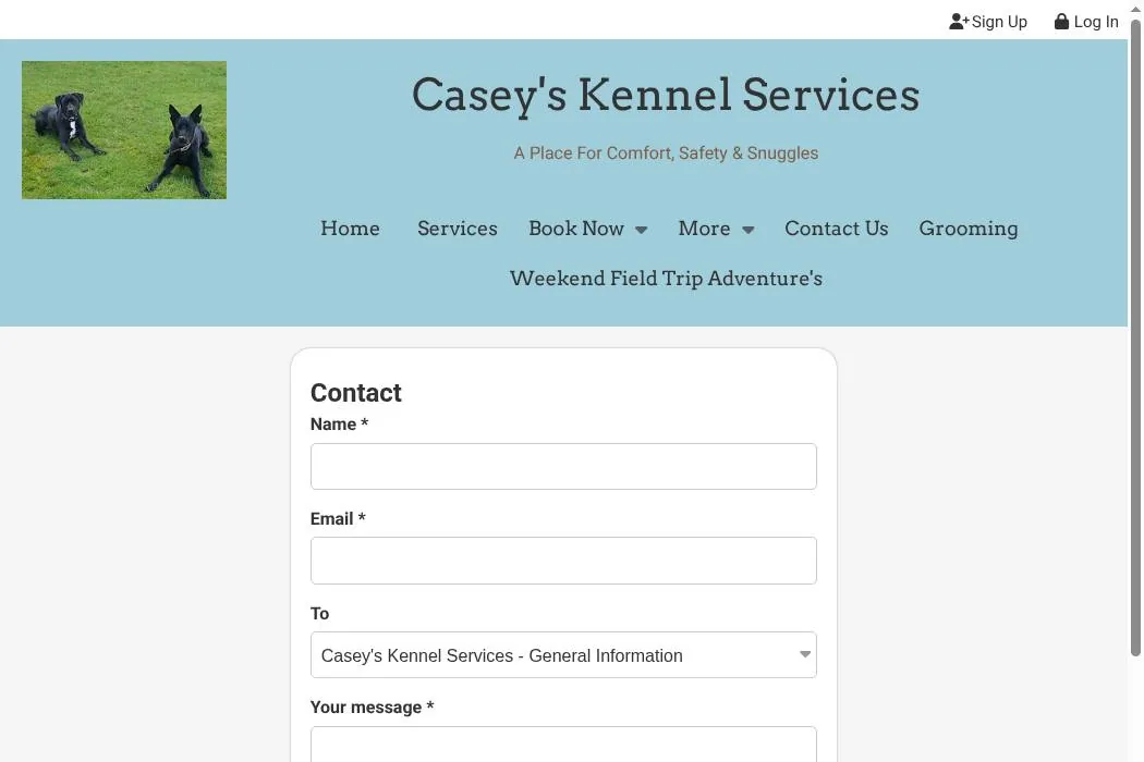 Casey's Kennel Services cover