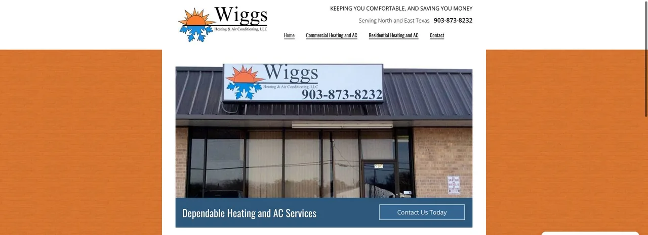 Wiggs Heating & Air Conditioning, LLC cover