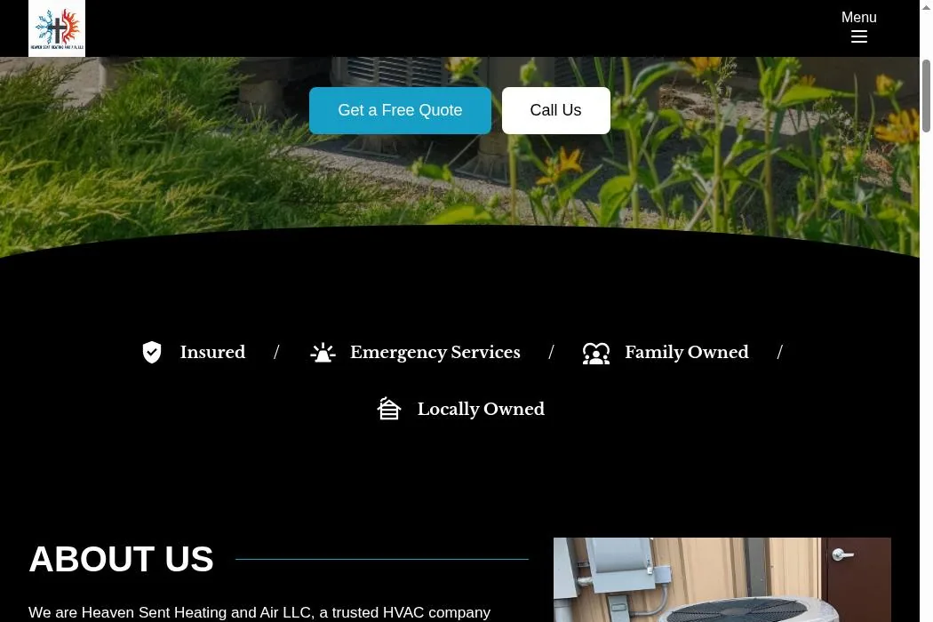 Heaven Sent Heating and Air LLC cover