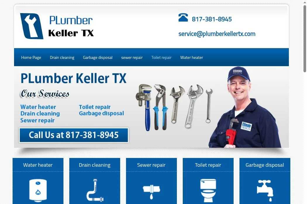 PLumber Keller TX cover