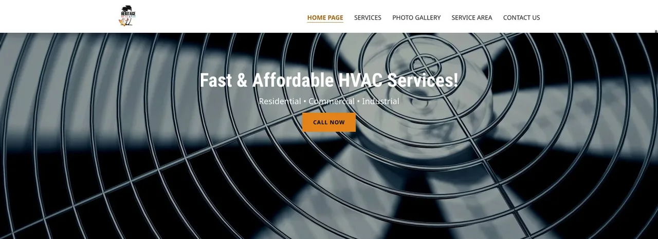 Heritage Heat & Air cover