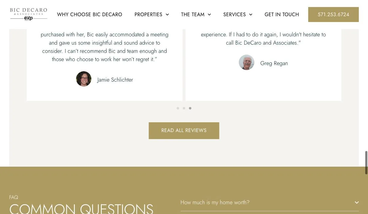 Bic DeCaro & Associates cover