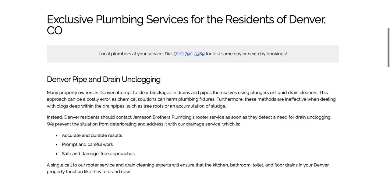 Jameson Brothers Plumbing cover