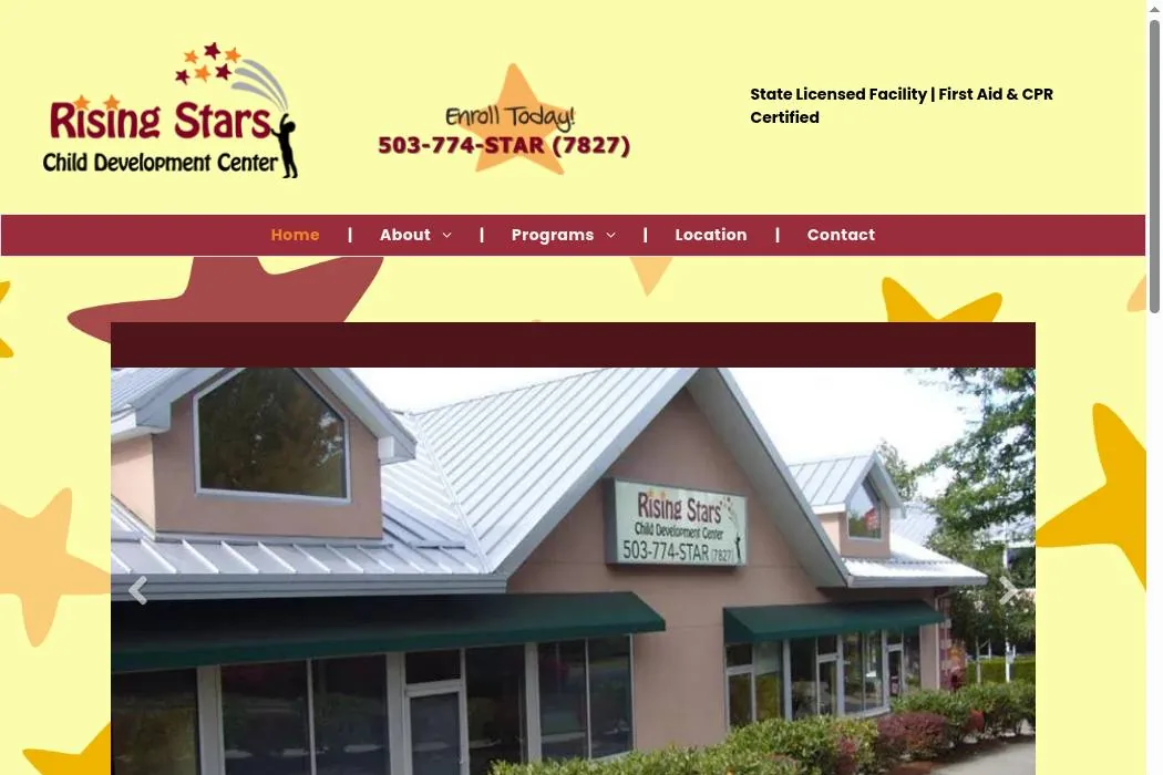 Rising Stars Child Development Center cover