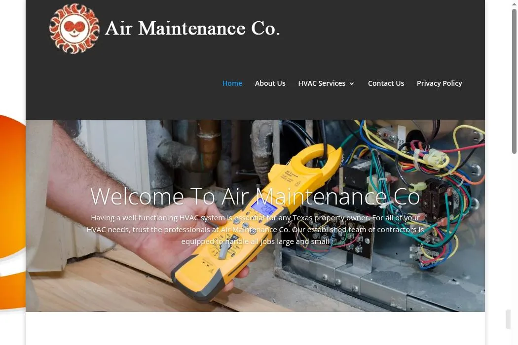 Air Maintenance Co cover
